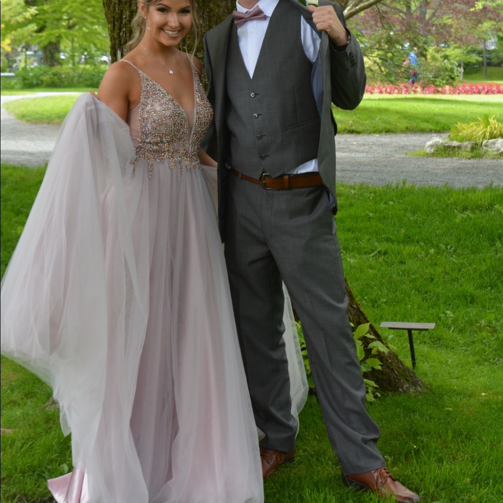 PINK PROM DRESS